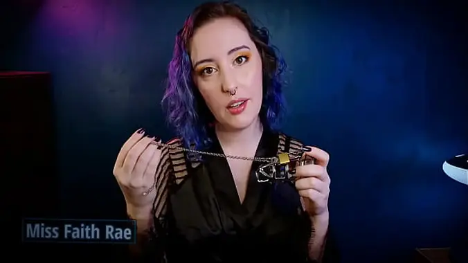 CAGED & CUCKED ON OUR ANNIVERSARY - Preview - Chastity Sissification Cuckolding Wife/Girlfriend Roleplay by Miss Faith Rae, with humiliation and sexual rejection - HD 1080p MP4