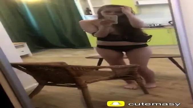 Sexy young with sexy lingerie show her hot body