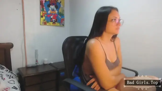 Latina big booty and busty petite milf solo web tease