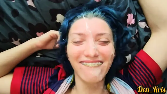 Cum On Braces Compilation - Teen Den Kris