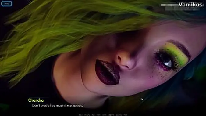 City of Broken Dreamers | Green haired 18yo teen with a perfect body and a gorgeous big ass deepthroat and pussy creampie | My sexiest gameplay moments | Part #7