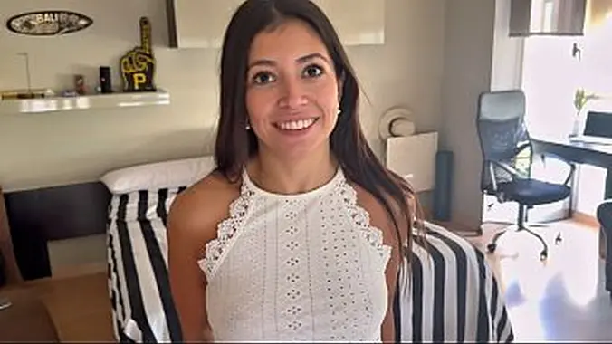 Rough Sex At Home. Petite Latina Busted