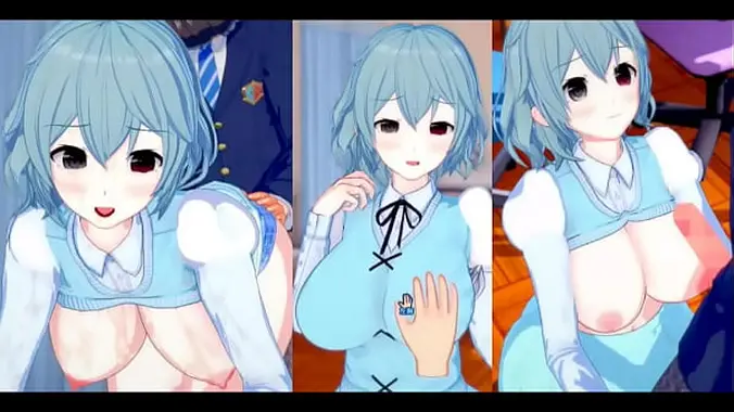 [Eroge Koikatsu! ] Touhou Tatara small umbrella and boobs rubbed H! 3DCG Big Breasts Anime Video (Touhou Project) [Hentai Game Toho Kogasatara]