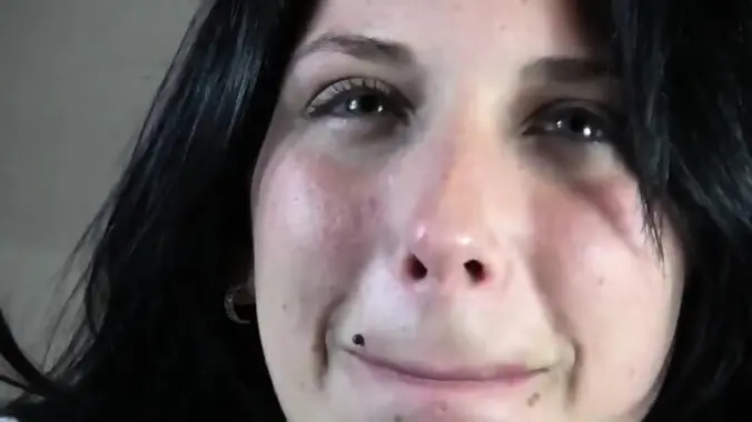 Her first time on camera fucking