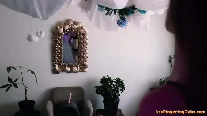 Girlfriend Fists Her Ass, Rides and Sucks (Ass To Mouth)