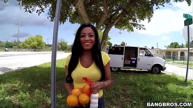 Petite hot Latina with big tits