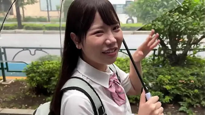 part1 Today I went on a date with Satsuki to an amusement park! Right after that, they go to their room and start having sex! Satsuki has a small body but big tits, so we're going to have some!