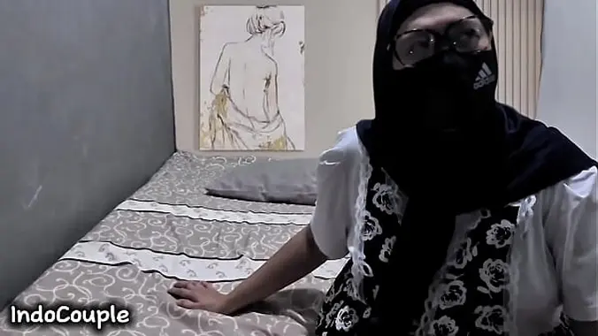 Busty Indonesian wife enjoying anal sex with her secret boyfriend